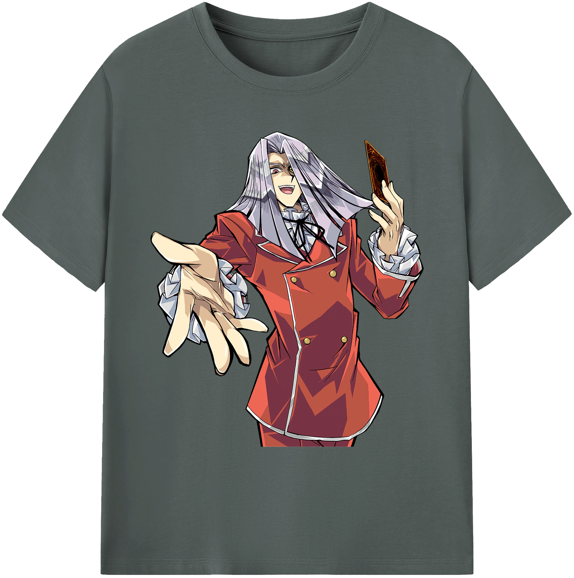 （画像用） 遊☆戯☆王 Yu-Gi-Oh! 綿100％ メンズ半袖Tシャツ｜肌触りやわらか＆通気性